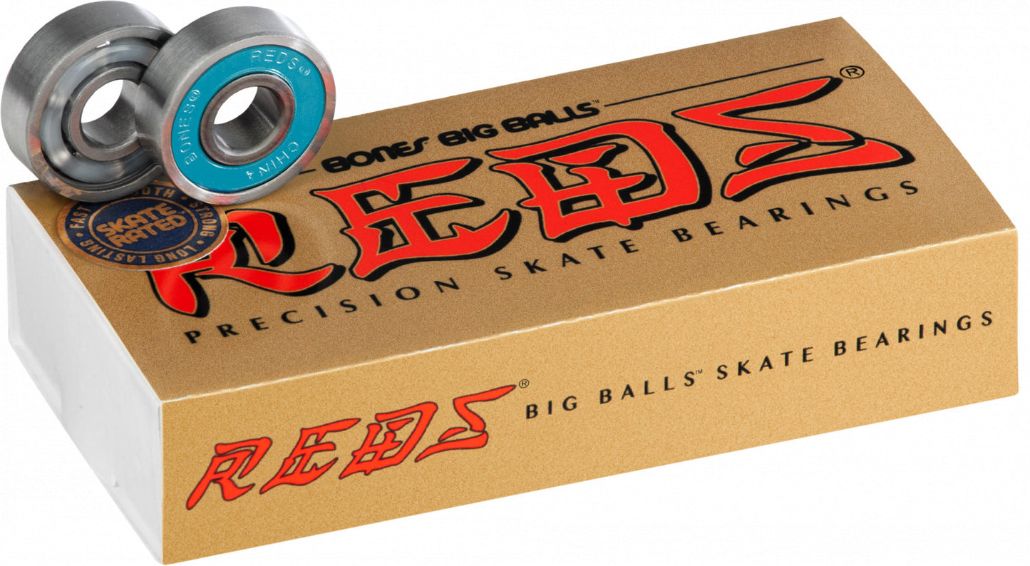 Bones® BIG BALLS™ REDS® Bearings 8mm 16pk